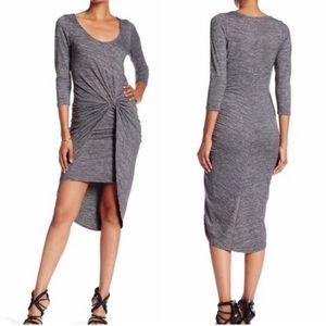 The Vanity Room Twist Front Bodycon Dress
